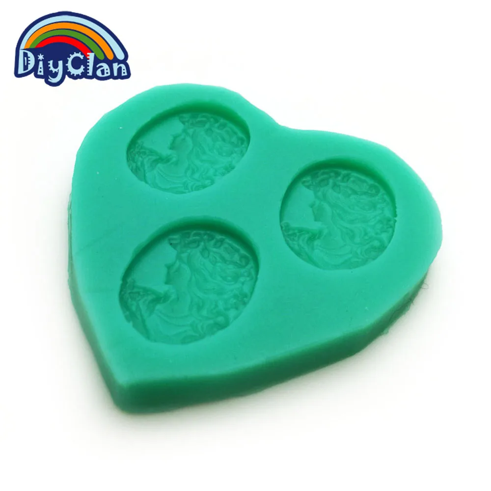 Новое поступление силиконовые формы для украшения тортов женская форма помадки