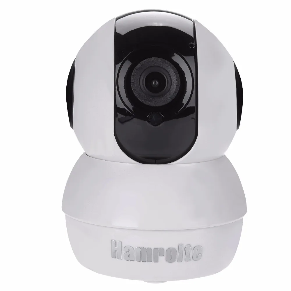 Миниатюрная IP камера Hamrolte с поддержкой Wi Fi 720P функцией ночного видения и датчиком