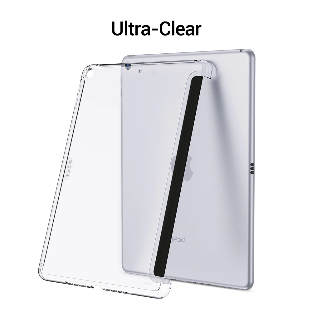 Чехол ESR для iPad Air 3 10," жесткий чехол прозрачный жесткий чехол подходит для смарт-клавиатуры тонкая задняя крышка для iPad Air3