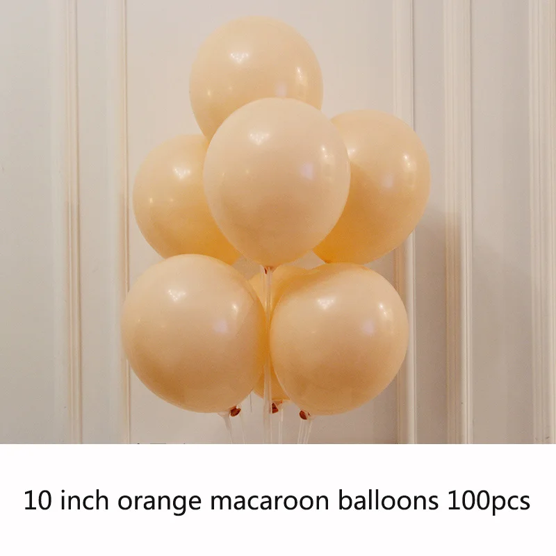 BTRUDI 100 шт 10inch2. 2gmacaroon воздушные шары цепь фон стены Свадьба День святого Валентина украшения день рождения Детские вечерние принадлежности - Цвет: 11