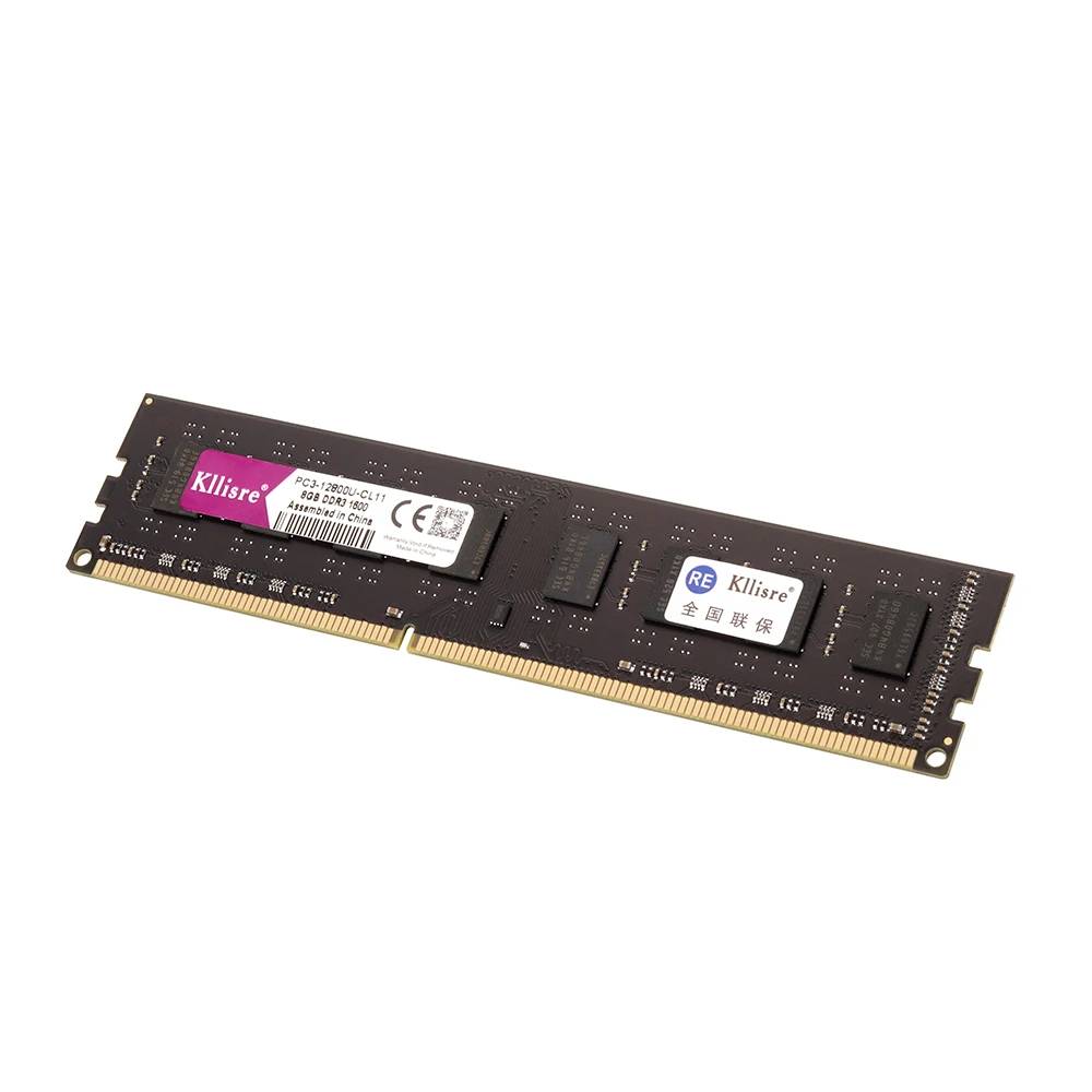 Kllisre DDR3 8 Гб 1600 МГц 1333 оперативная память Настольный ПК DIMM|ram memory pc2100|ram wholesalememory card