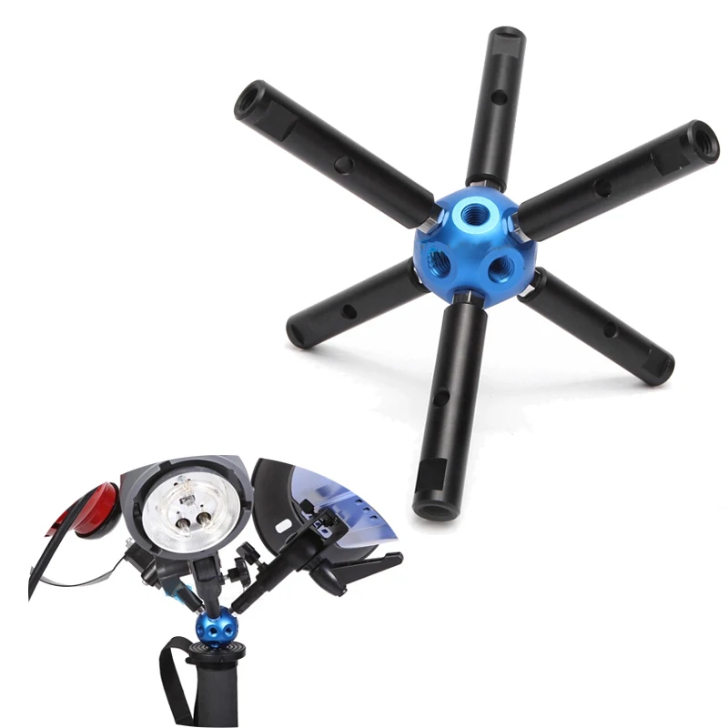 Многофункциональный аксессуар с шариковой головкой винтовой адаптер 6 стержнями