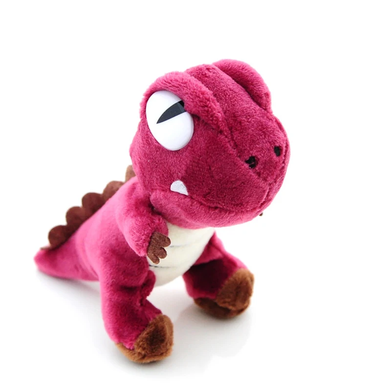 4 Colors keychain Pendant Plush Toy Gift Doll 1pc Super Kawaii Little 10CM Dinosaur Toys Dragon Figure Stuffed |