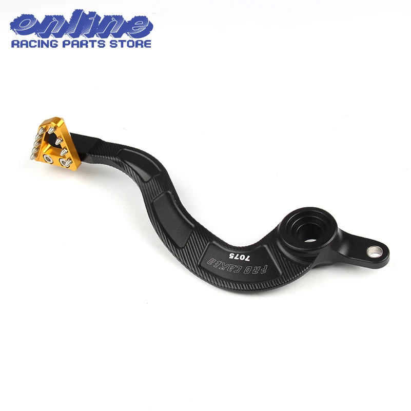 ЧПУ кованая заготовка Flexable MX педаль заднего ножного тормоза для RMZ250 RMZ 250 2007- Мотоцикл Dirt Bike Мотокросс Off Road