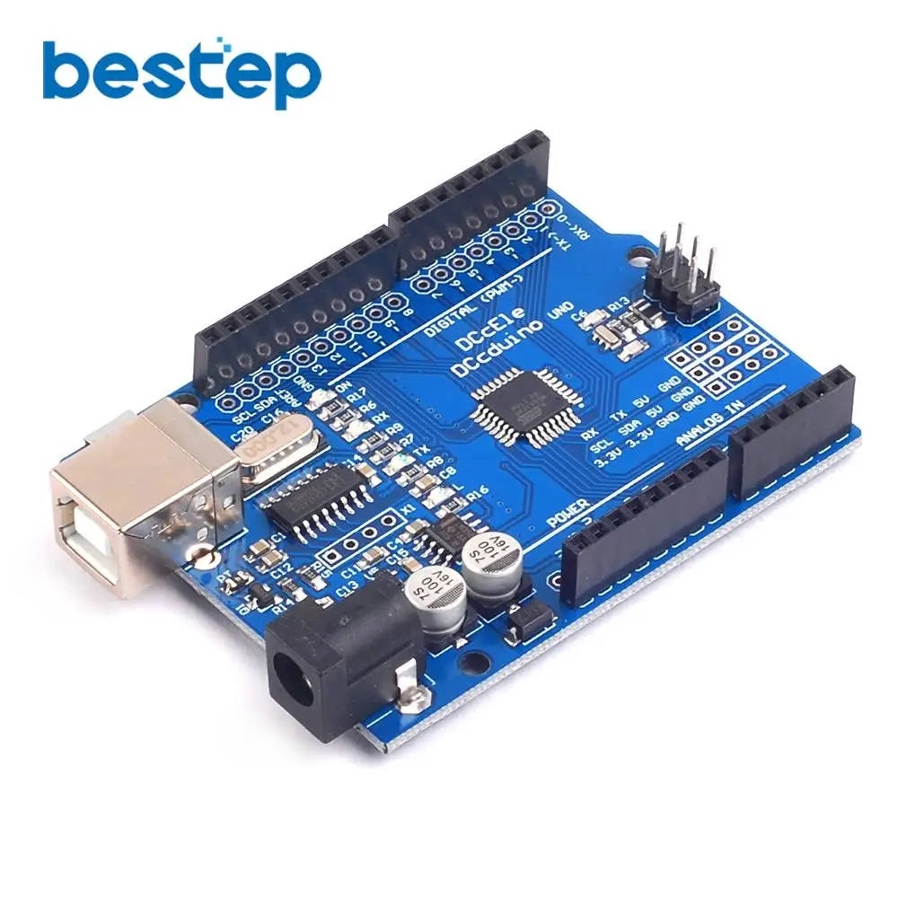 Макетная плата ATmega328P CH340 CH340G для Arduino Набор творчества с прямым штырьком (без