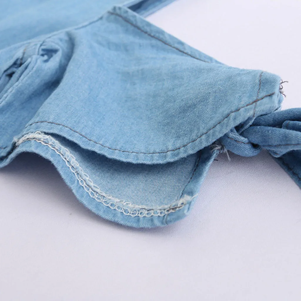 Платье для девочек одежда маленьких Детские платья без бретелек с бантом