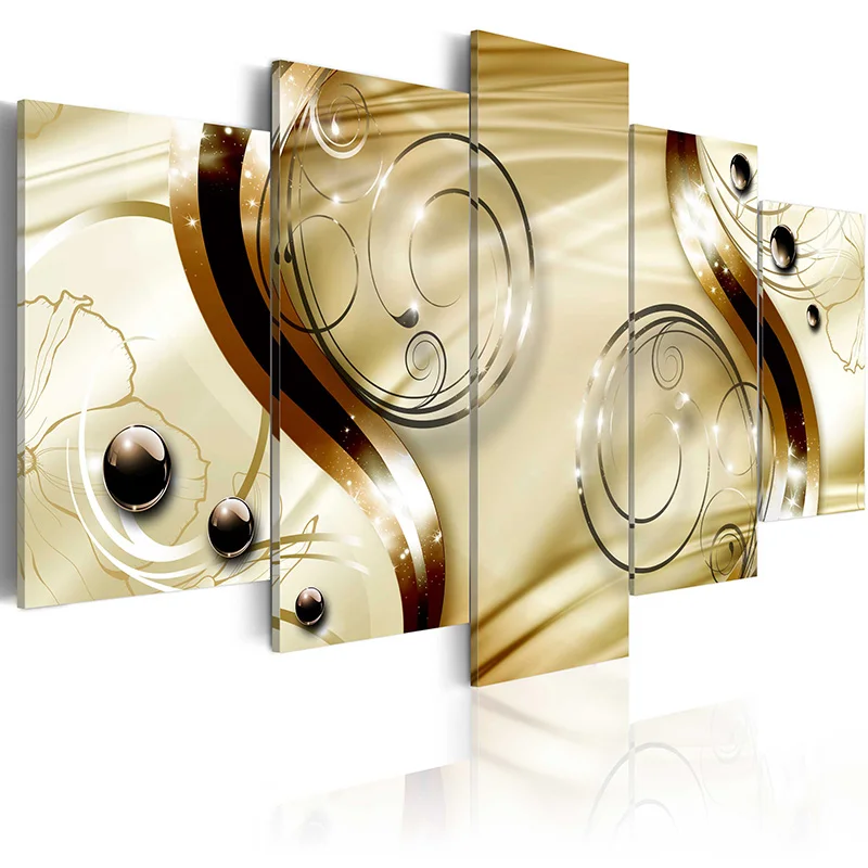 

5 Panel Wall Pictures for Living Room Picture Print Painting On Canvas Wall Art Home Decor Living Room Canvas Print/PJMT-B (255)
