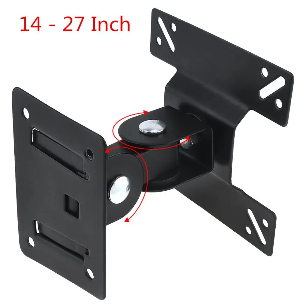 Wall Mount Swivel Tv Bracket Stand For 14 ~ 27 Inch Lcd Led Flat Panel Plasma Tv Holder