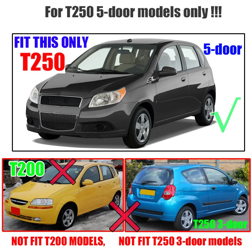 Для Chevrolet Aveo 5 Holden Barina TK Pontiac G3 Wave Hatch T250 2008 2009 2010 2011 брызговики Брызговики