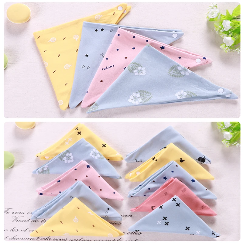 Для маленьких мальчиков девочек слюны Полотенца бандана дети платок ConvenientNewborn