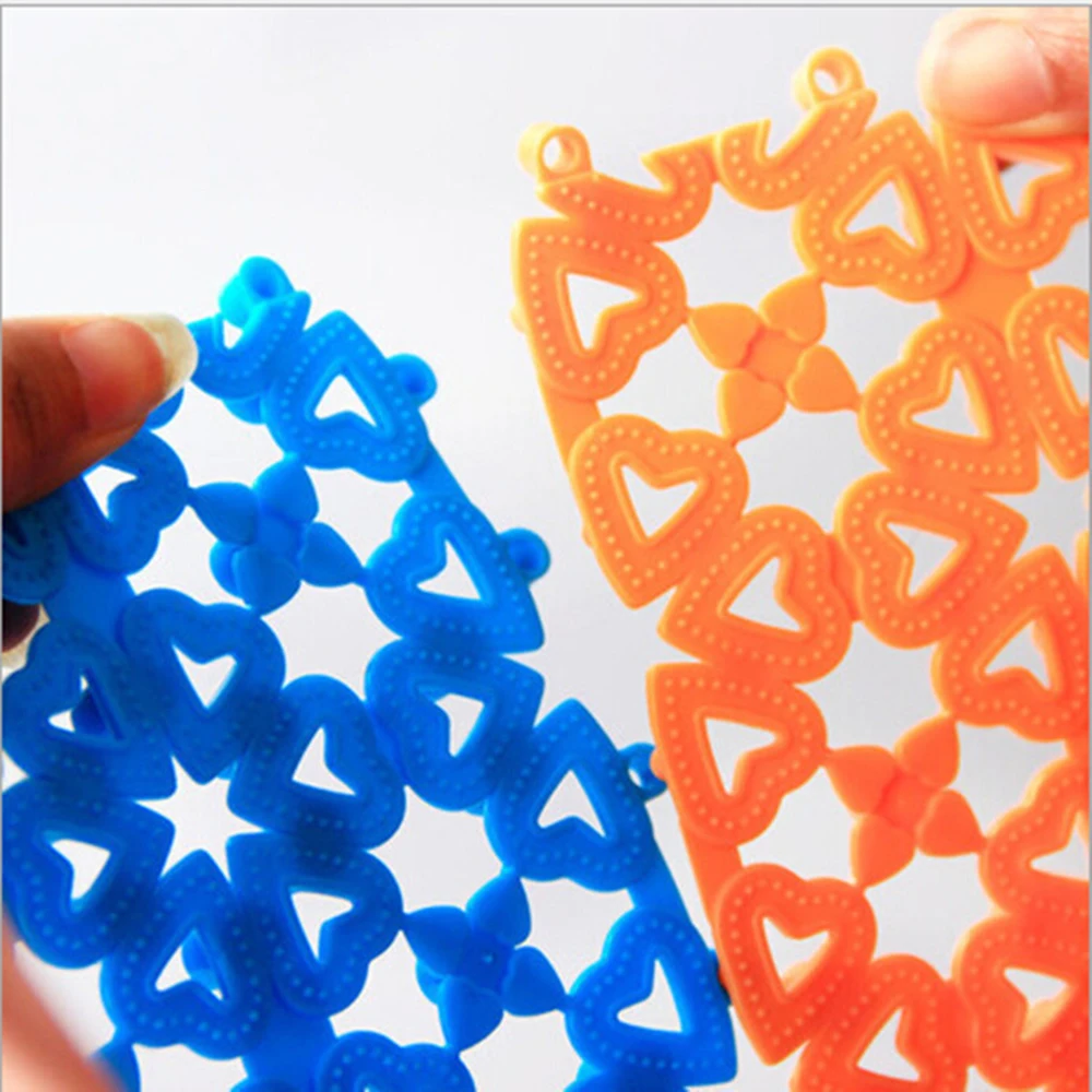 Коврики для ванной пластиковые Нескользящие 30 х20 см карамельные цвета|bath mat|plastic