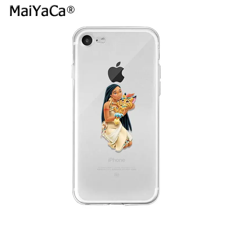 MaiYaCa Pocahontas принцесса ТПУ Мягкие аксессуары для телефона чехол iPhone X XS MAX 6 6s 7 7plus 8