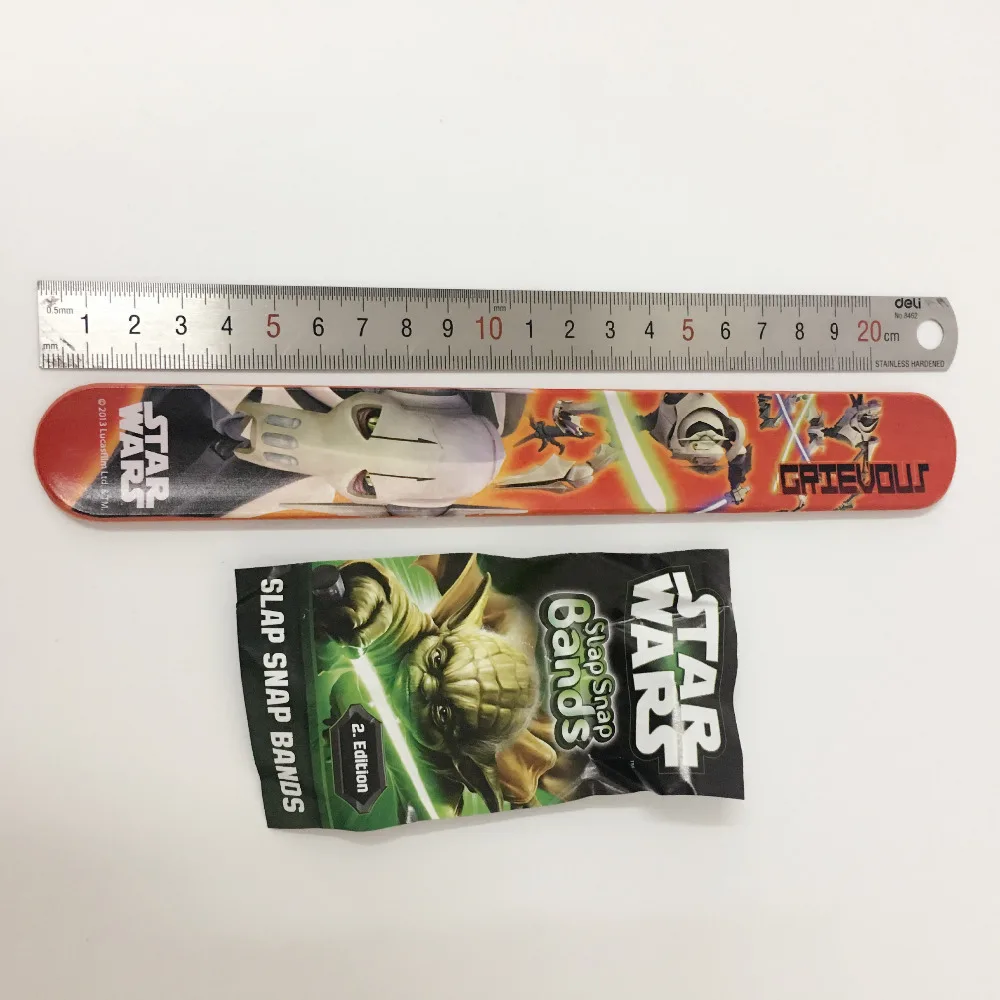 

0pcs/lot starwars slap snap bands 22cm length boy toys random mixed