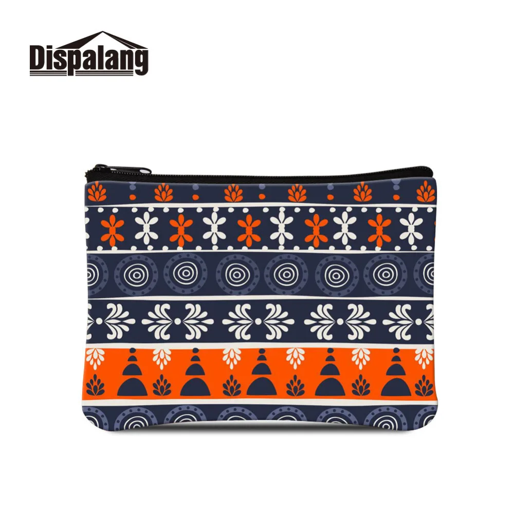 Женский кошелек в полоску с отделением для монет|mini zipper pouch|zipper pouchchange purse |