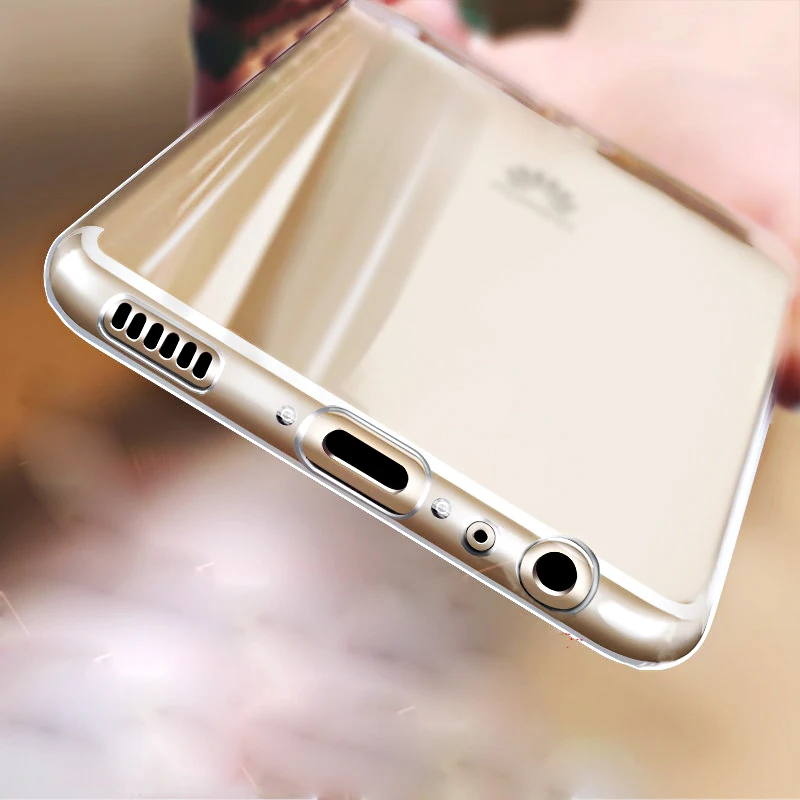 VEVICE ультратонкий прозрачный чехол из ТПУ для huawei Honor 9 8 7X6X7 4A 9i Y3 II Y5 Y6 Pro 2017 nova 2i