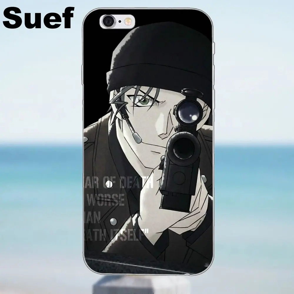 Для iPhone 4 4S 5 5S 5C SE 6 6S 7 8 Plus X Galaxy J1 J3 J5 J7 A3 A5 2016 2017 мягкий с рисунками из ТПУ аниме серии