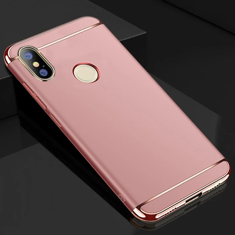 10 шт. роскошный Съемный чехол 3 в 1 жесткие задние чехлы для Xiaomi Redmi Note 7 6 5 Pro 5A 4X 6A Plus