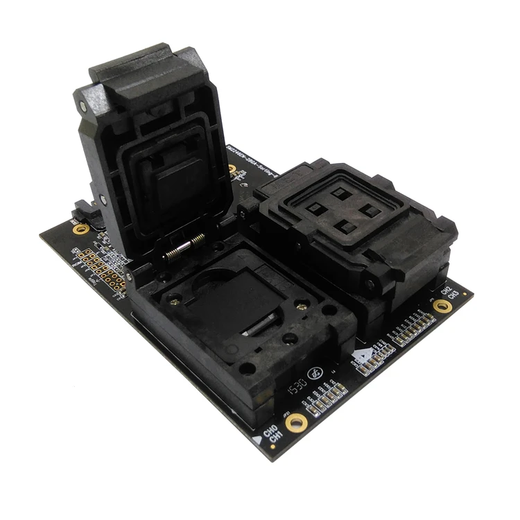 KZT SSD тест NAND flash SM2246EN bga132/152/88 на вспышку джиг тестовое гнездо раскладушка