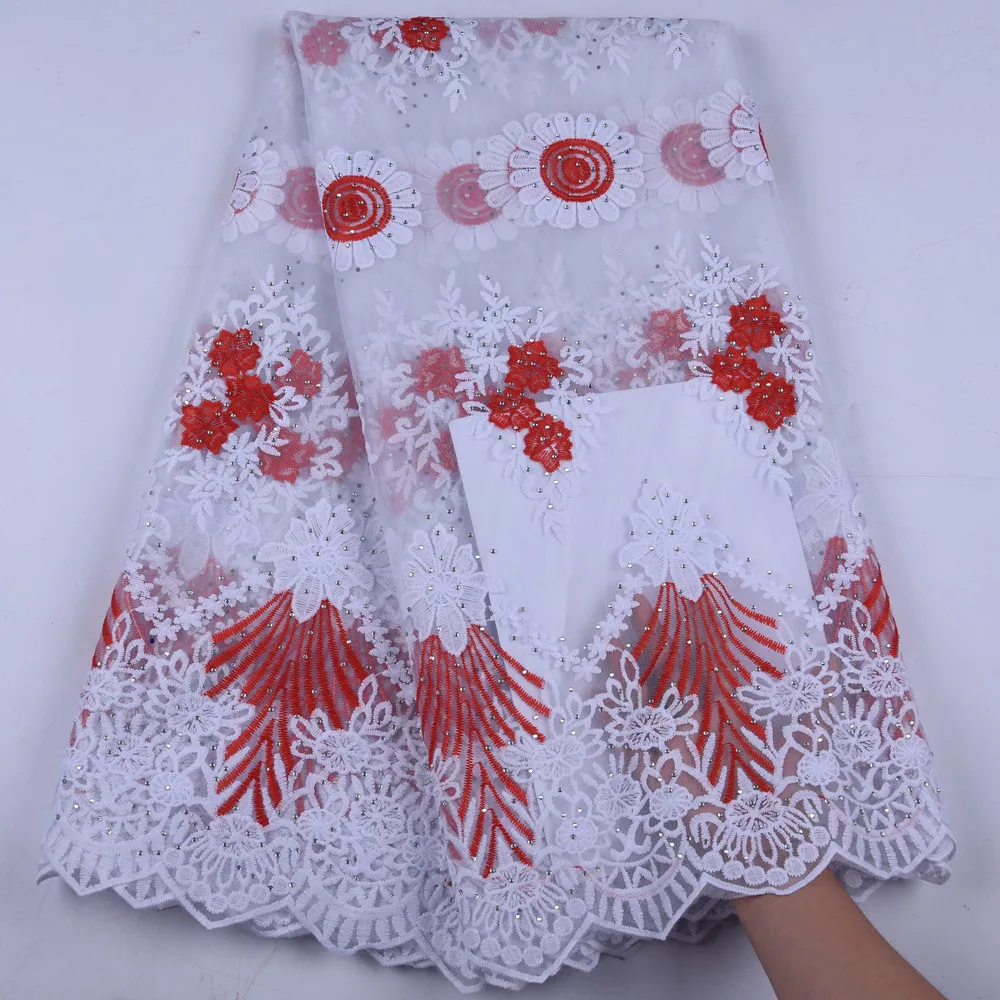 Африканский французский Тюль кружевная ткань 2019 Высокое качество кружево