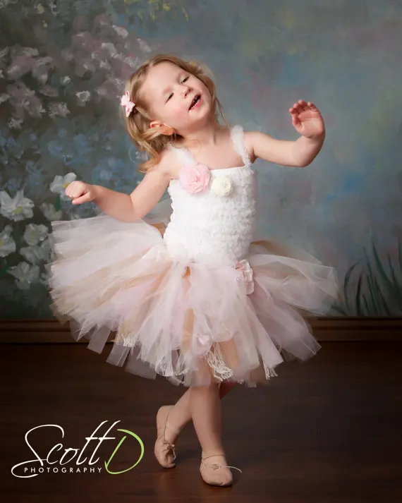 Милые кружевные юбки пачки для маленьких девочек фатиновые американки ручной