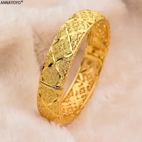 Annayoyo новые модные женские роскошные золотые ювелирные изделия, браслеты в эфиопском африканском стиле, женский браслет в дубайском стиле, вечерние свадебные подарки
