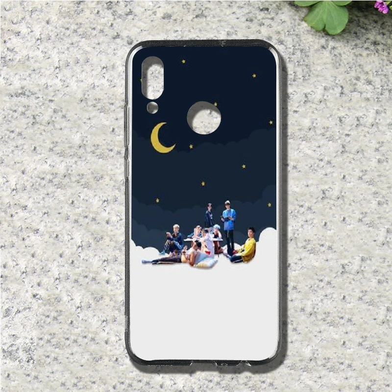 EXO 5 не испортить мой Tempo Мягкие TPU мобильного чехол для телефона huawei p smart Honor 4C 5C 6A