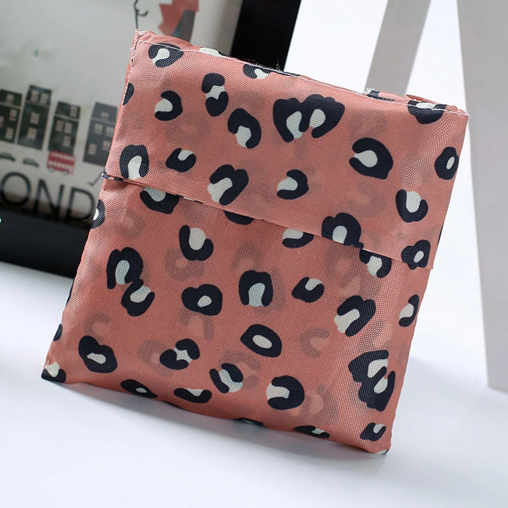 Принт с цветком складная сумка больше многоразовые сумки для покупок хранения