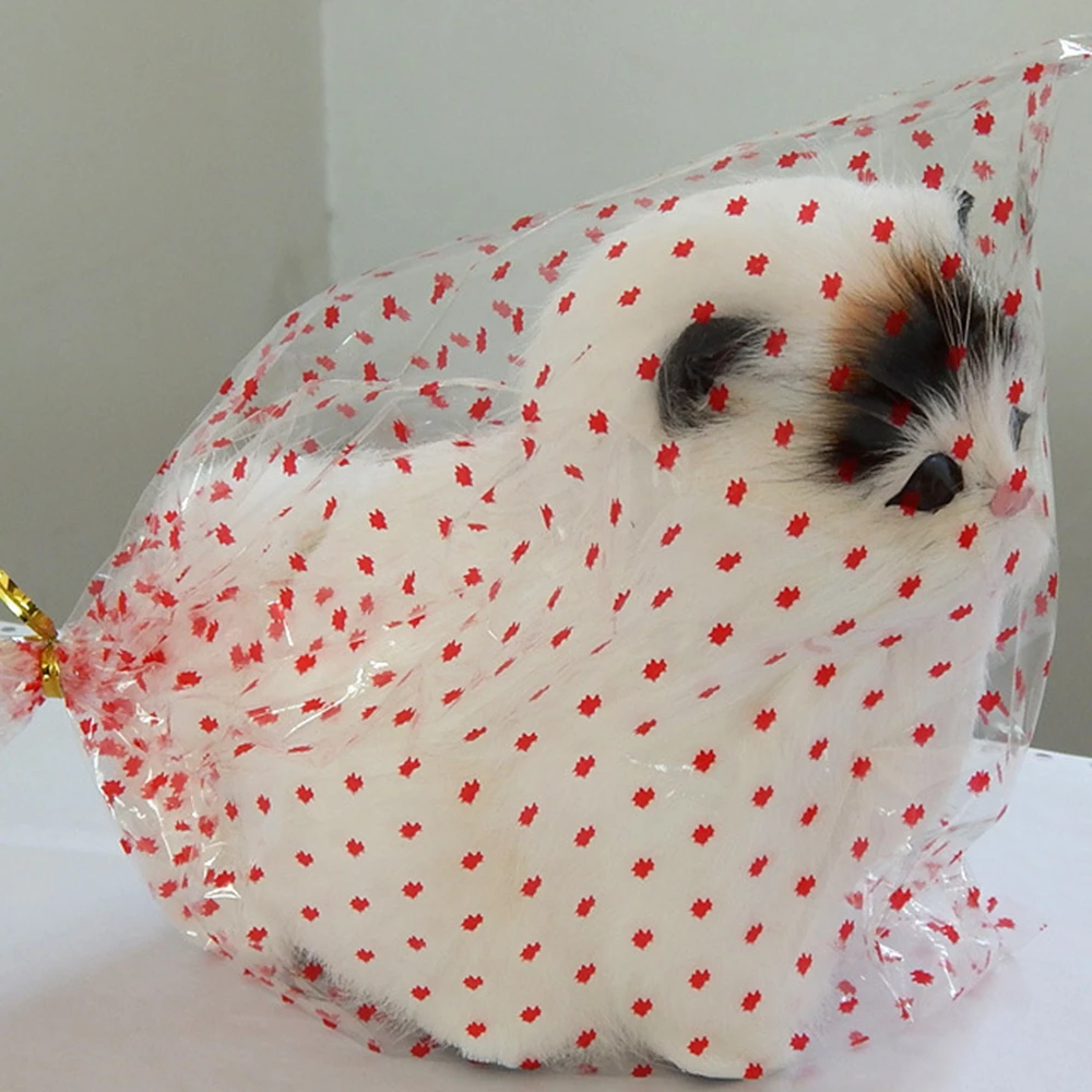 Электронные игрушки для домашних животных кошек из натурального меха плюшевые