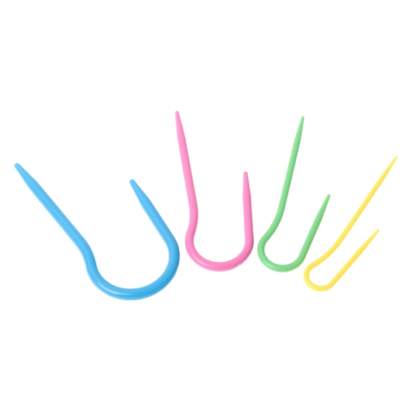 73 шт. пластиковый крючок для вязания крючком вплетать в пряжу игла набор