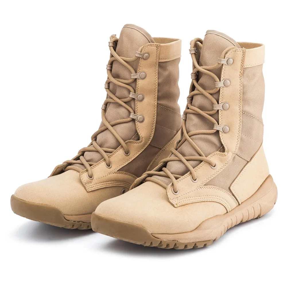 Брендовые новые дышащие боевые ботильоны мужские военные тактические ботинки