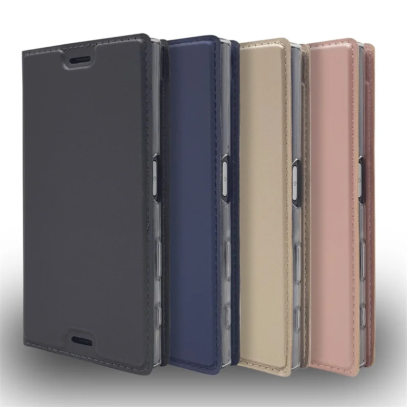 Чехол для sony Xperia X compact Магнитный кожаный чехол с откидной крышкой телефона Compact на