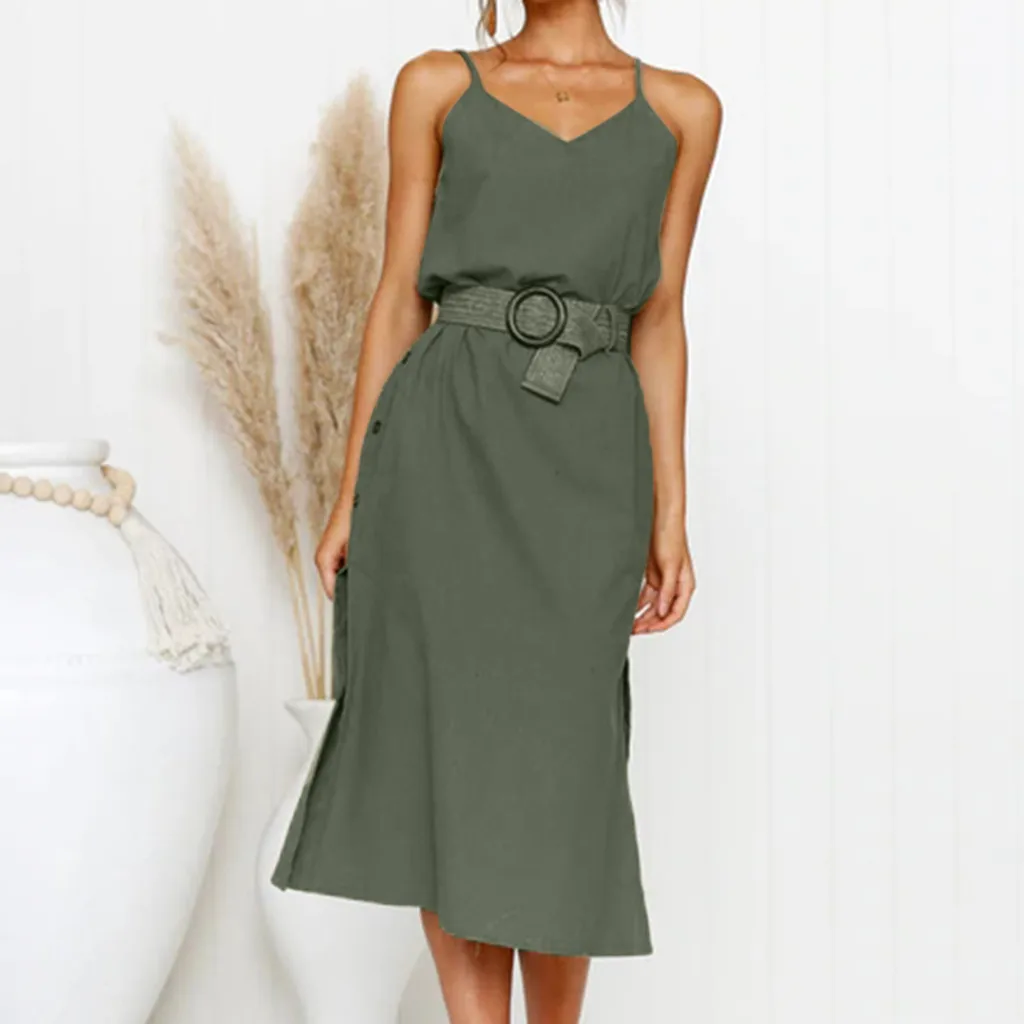 SAGACE 2019 модное женское летнее платье на пуговицах вечернее сексуальное сарафан