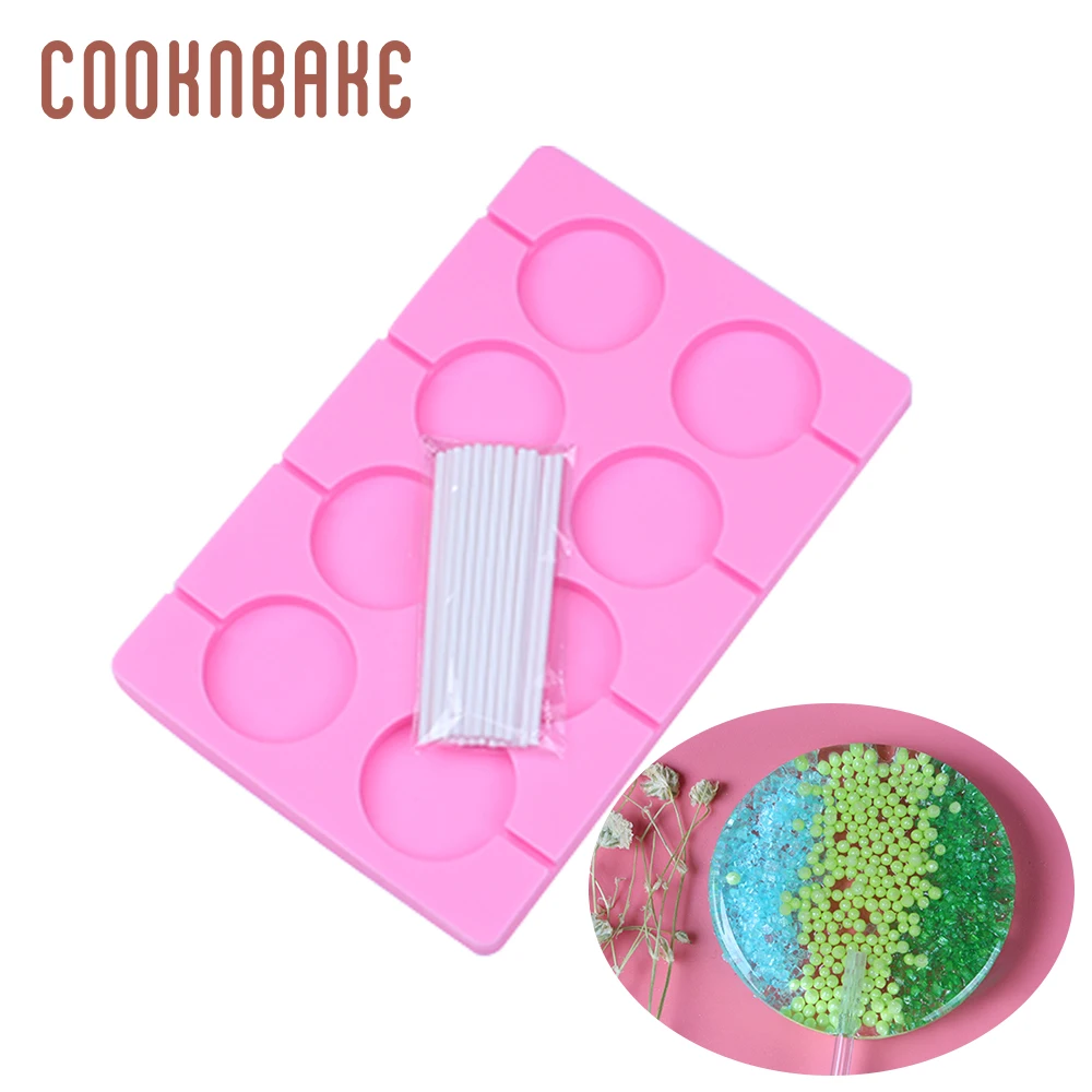 COOKNBAKE силиконовая форма для леденцов Круглый инструмент шоколадных конфет