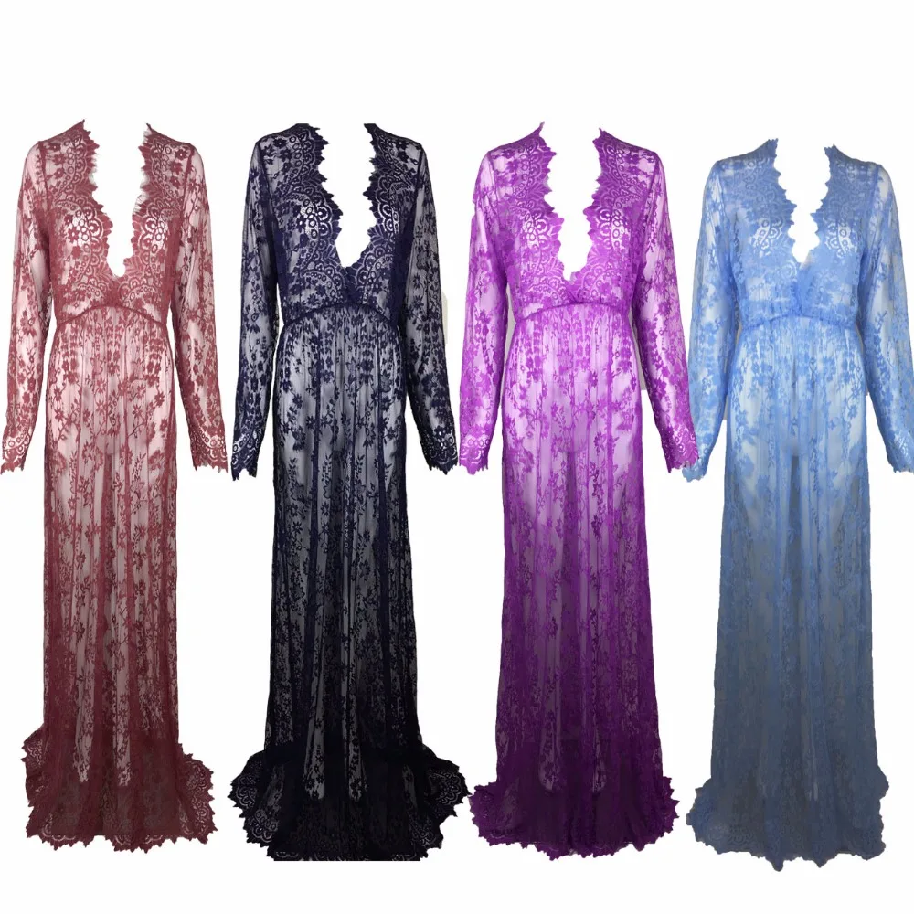 Новинка пары реквизит для фотосъемки элегантные шифоновые платья беременных