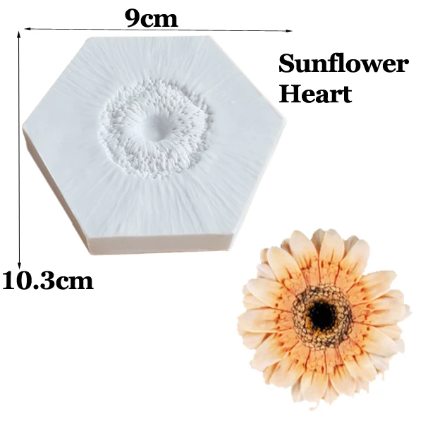 2019 новый цветок силиконовая форма -сердце Калла Лилия анемон Маргаритка Дикая