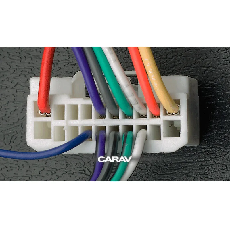 CARAV 12-130 ISO радио адаптер для Mitsubishi 2007 + жгуты проводки разъем привести ткацкий