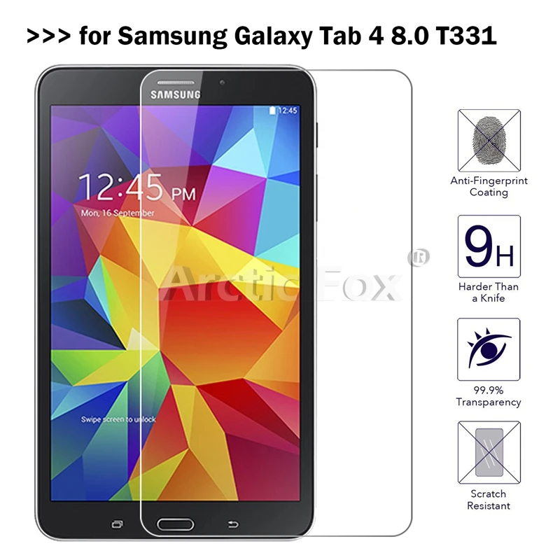 Закаленное стекло премиум класса 2.5D 9H для samsung Galaxy Tab 4 8 0 SM T330 T331 защитная