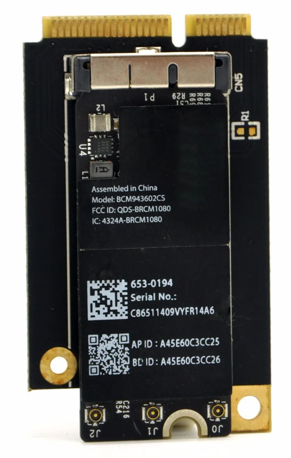 WTXUP для Broadcom BCM94360CS2 1200 Мбит/с 802.11ac Мини WiFi адаптер WLAN карта + Bluetooth 4 0 с мини
