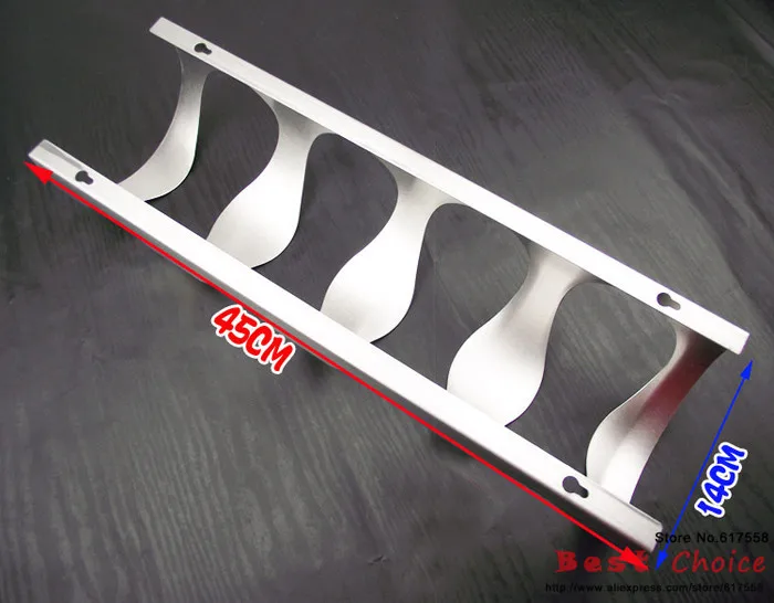 Stainless Steel Wall Mounted wine rack Iron decorative wall mounted racks JJ-011 | Дом и сад