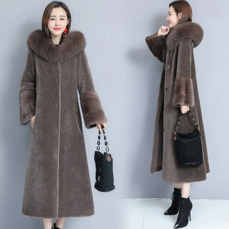 Женская зимняя куртка новинка 2018 утепленная женская средней длины из