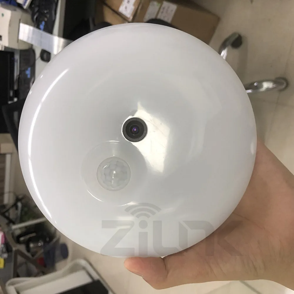 ZILNK 3MP рыбий глаз лампа Wifi камера 360 градусов панорамный светильник HD двухсторонняя аудио Беспроводная камера лампа IP IR 10 м ночное видение