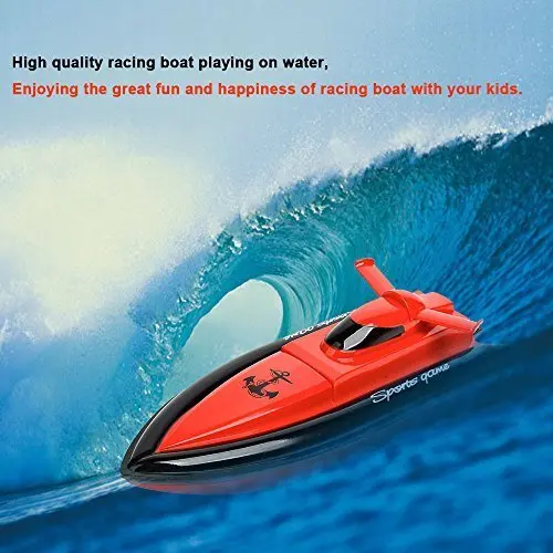 High Speed RC Boat Remote Control Electric Boat-Red (Only Works In Water) | Игрушки и хобби