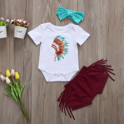 2018 Carters Официальный магазин roupa infantil одежда для малышей 3 шт. комбинезон с перьями