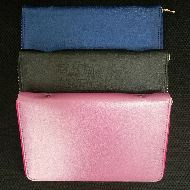

1Pc 240 Pocket Individual Slots Leather Nail Plates Holder Storage Bag Nail Art Stamping Double 120Layer Image Plate Case/Folder