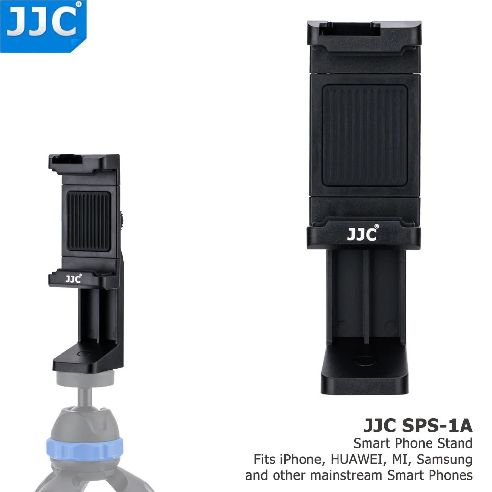 JJC подставка для смартфона 56-105 мм регулируемый зажим селфи палка мини штатив держатель для телефонов iPhone/HUAWEI/MI/samsung