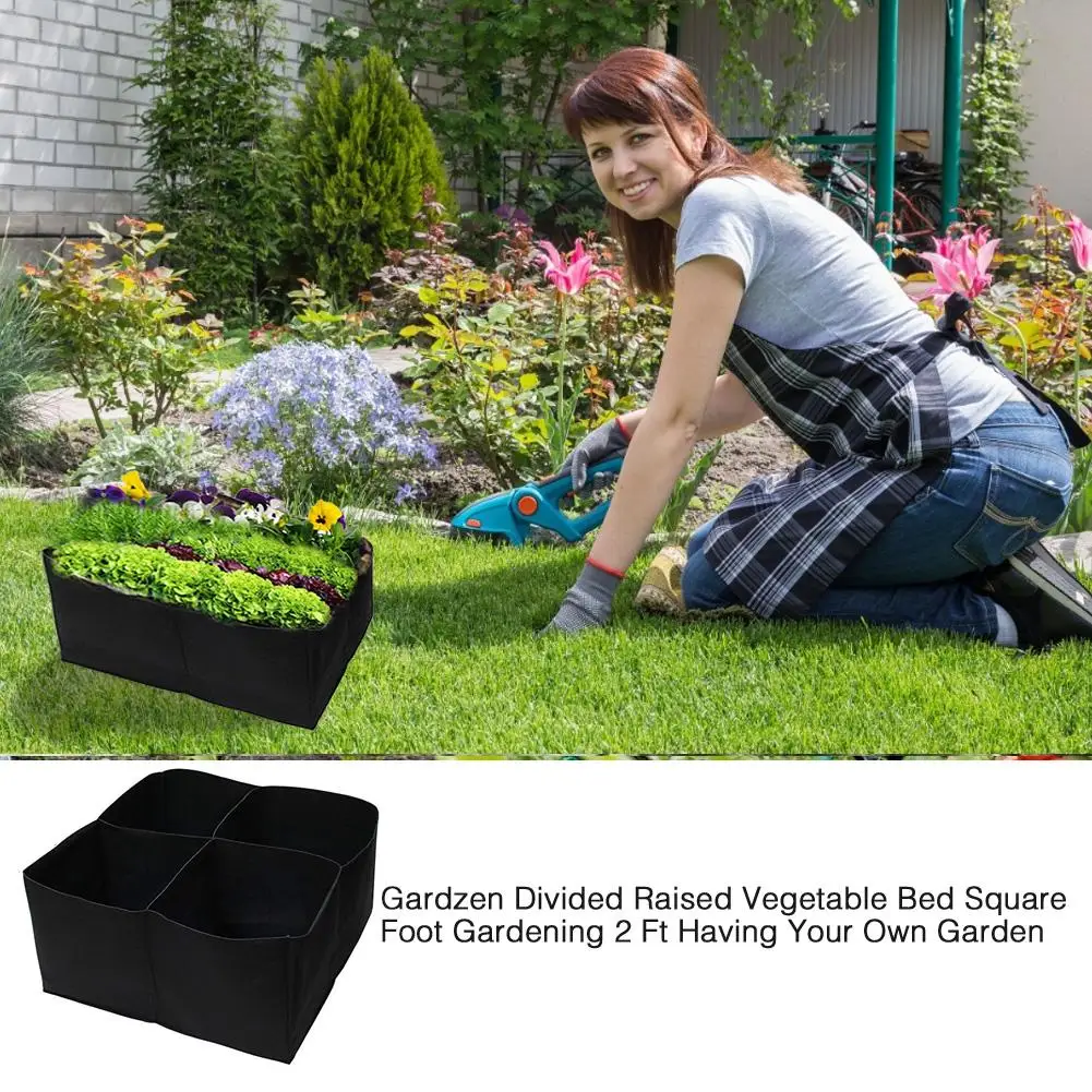 Разделенный растительный мешок для выращивания растений плантатор картофеля