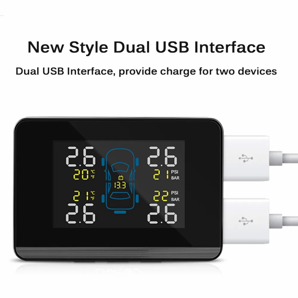 Система контроля давления в шинах TPMS электронная сигарета с цифровым ЖК дисплеем