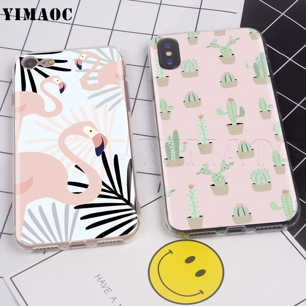 Силиконовый чехол YIMAOC для Samsung Galaxy A7 A8 A9 A10 A30 A40 A50 A70 M10 M20 M30 S10e J6 Plus 2018 | Мобильные