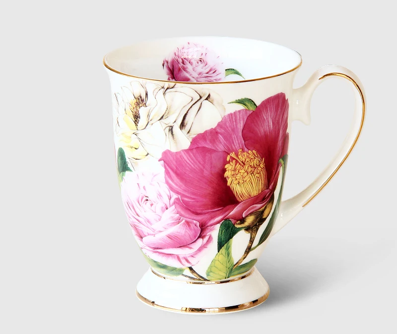 300 мл кофейная чашка из костяного фарфора фарфоровая керамическая taza элегантная