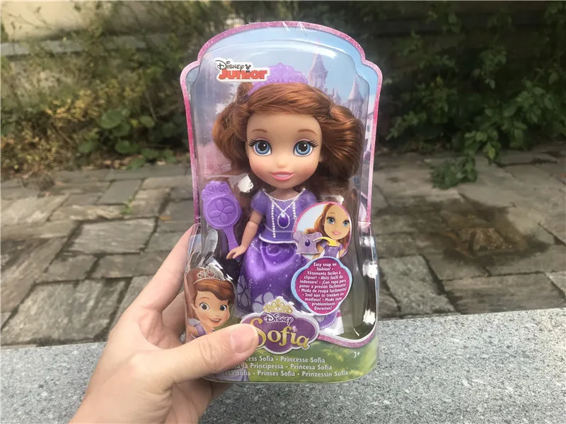 Disney Princess Junior Sofia " /15 см фиолетовый цвет игрушка кукла Фигурка девушка подарок от Jakks тихий